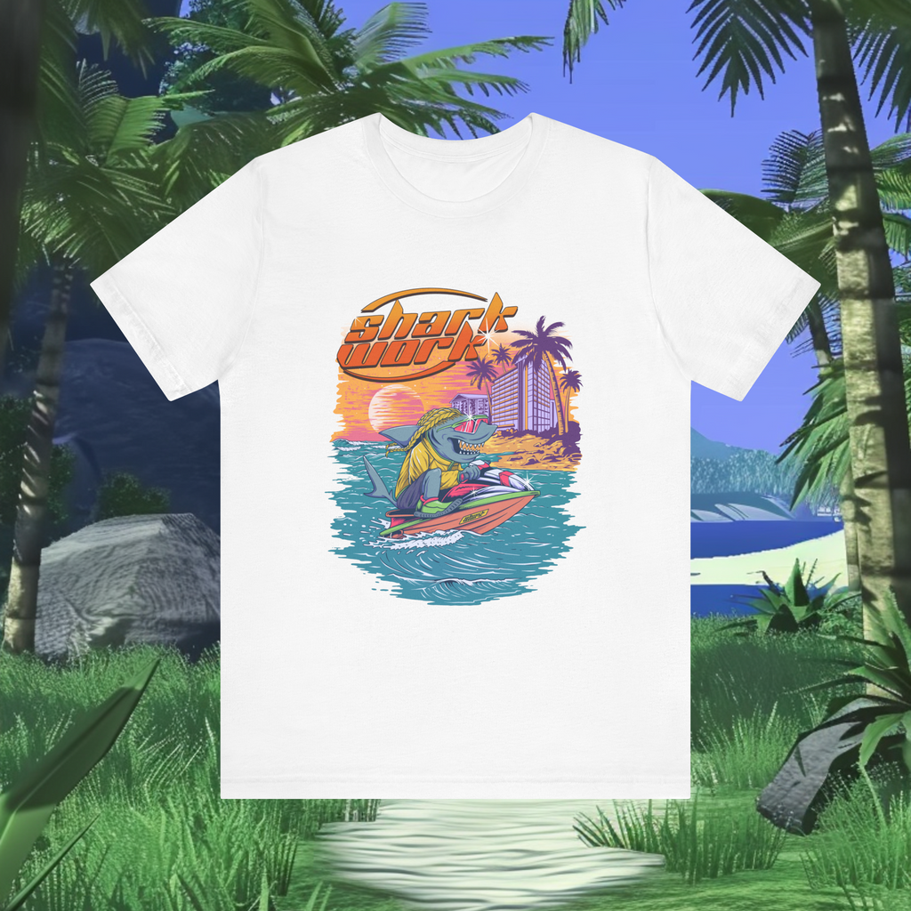 Souvenir Vacation T-Shirt from Sharkwork Island