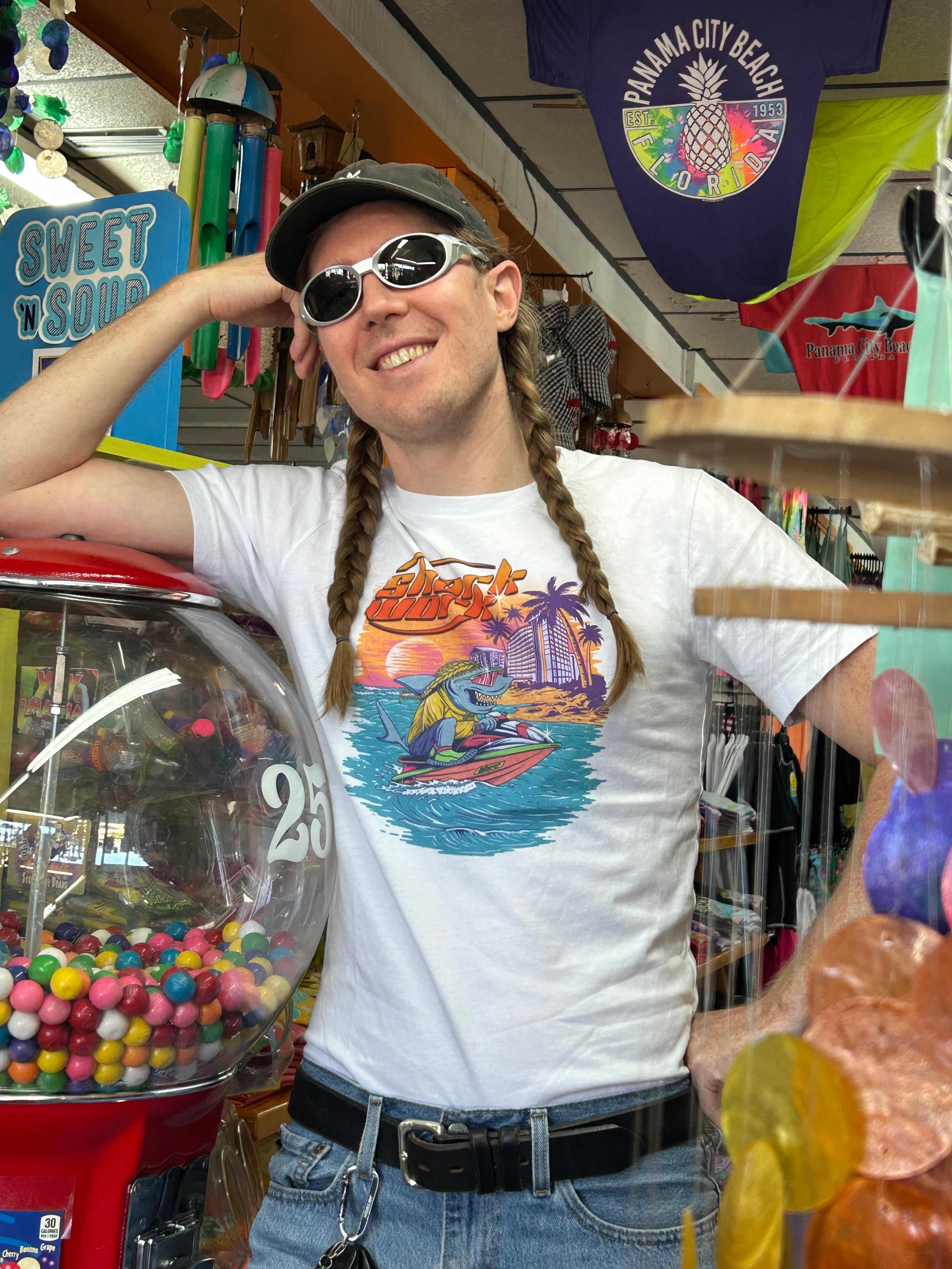 Souvenir Vacation T-Shirt from Sharkwork Island